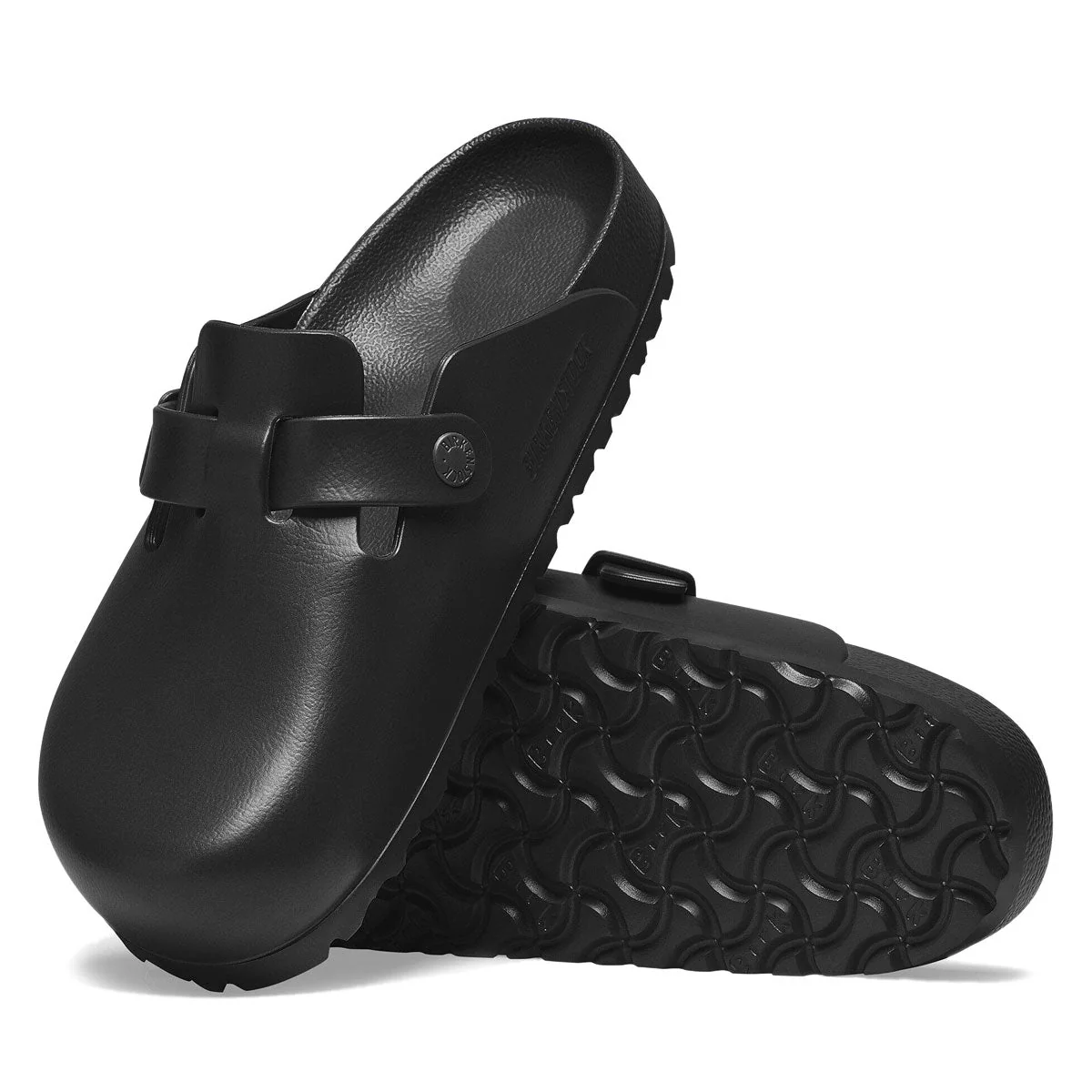 Birkenstock Womens Boston EVA Sandals - Black - Image 4