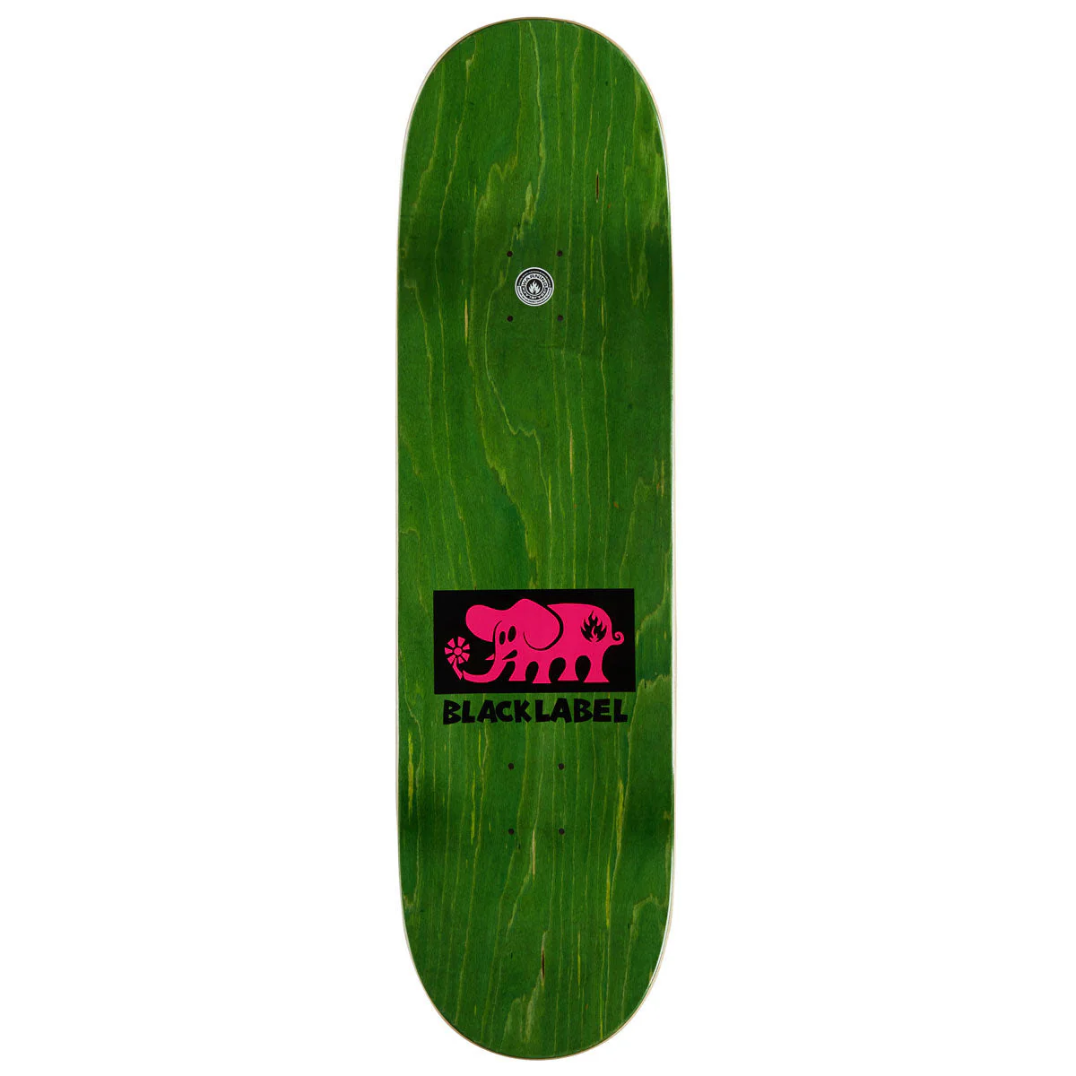 Black Label Elephant Block Skateboard Complete - Pink - 9.00" - Image 2