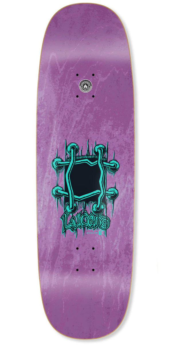 Black Label John Lucero X2 Tugboat Shape Skateboard Deck - 9.50" - Image 2