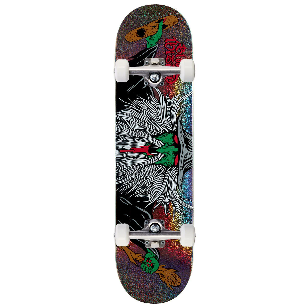 Blood Wizard Flying Wizard Galactic Skateboard Complete - 8.25"