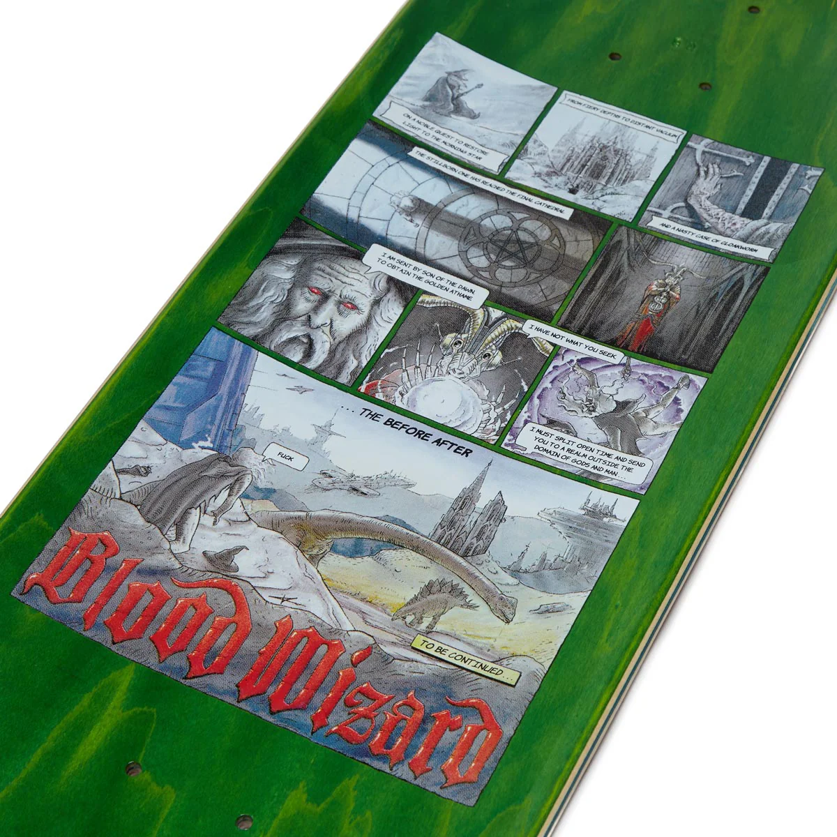 Blood Wizard Outer Realms Comic Skateboard Complete - 8.50" - Image 4