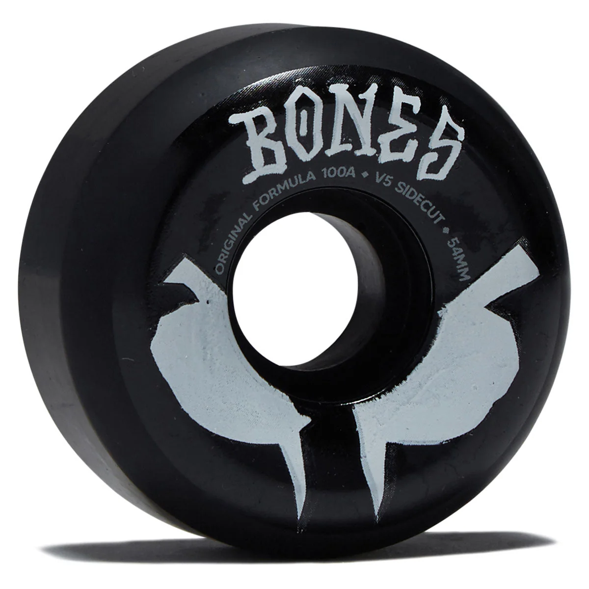 Bones 100s Sidecuts 100a V5 Sidecut Skateboard Wheels - Black 2026 - 54mm