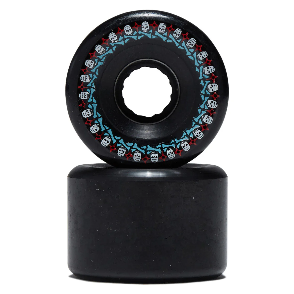 Bones ATF Rough Riders 80a Skateboard Wheels - Black - 56mm - Image 2