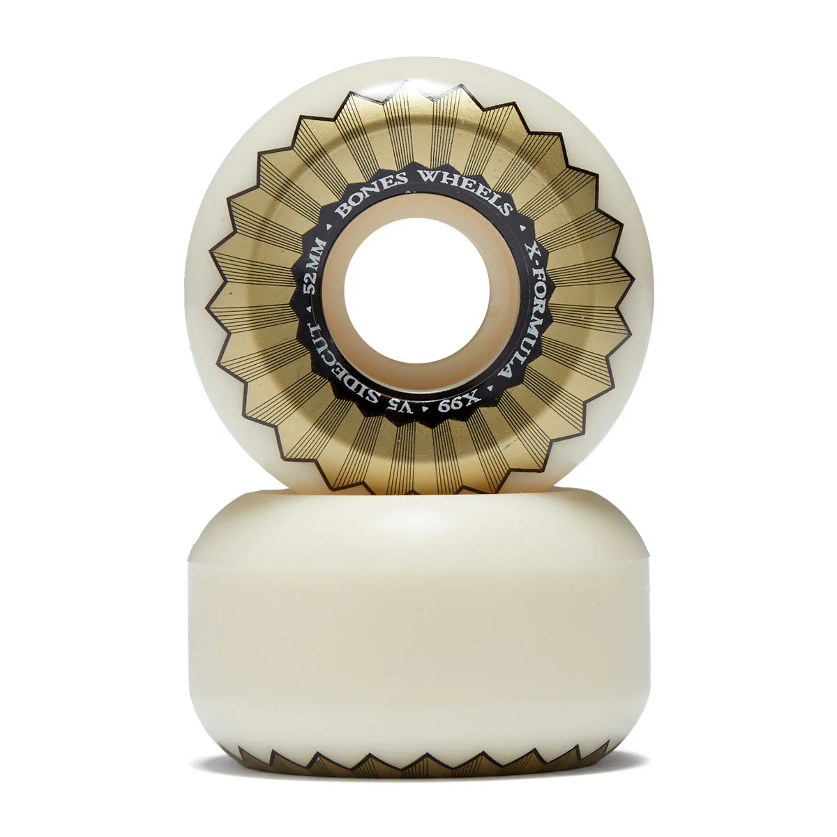Bones X Formula Sidecuts 99a V5 Sidecut Skateboard Wheels - 52mm - Image 2