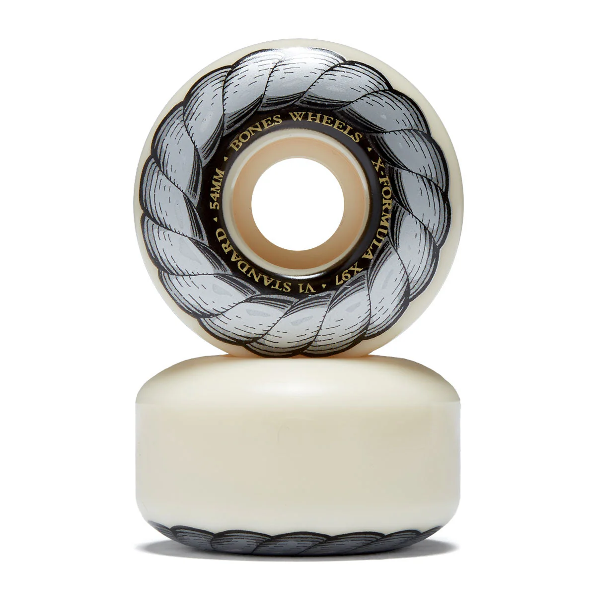 Bones X Formula Standards 97a V1 Skateboard Wheels - 54mm - Image 2