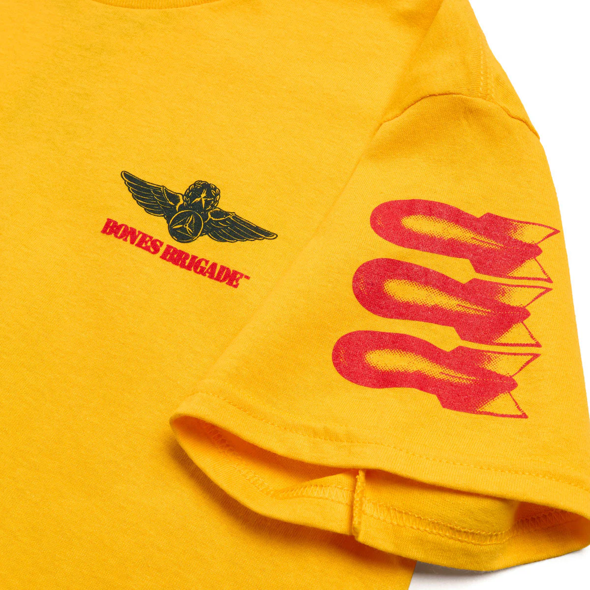 Bones Brigade OG Bomber T-Shirt - Gold - Image 3
