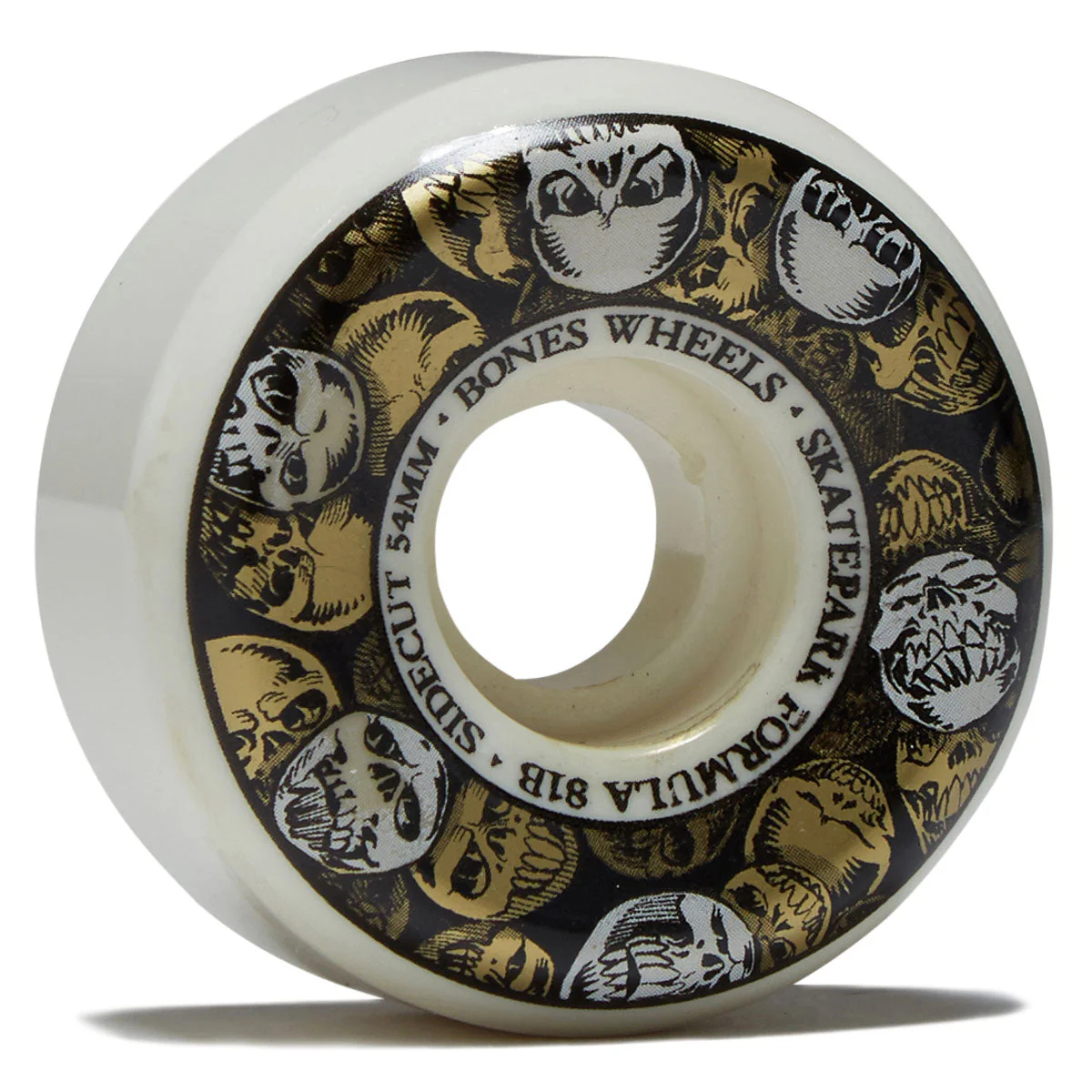 Bones SPF Sidecuts 101a V5 Sidecut Skateboard Wheels - 54mm
