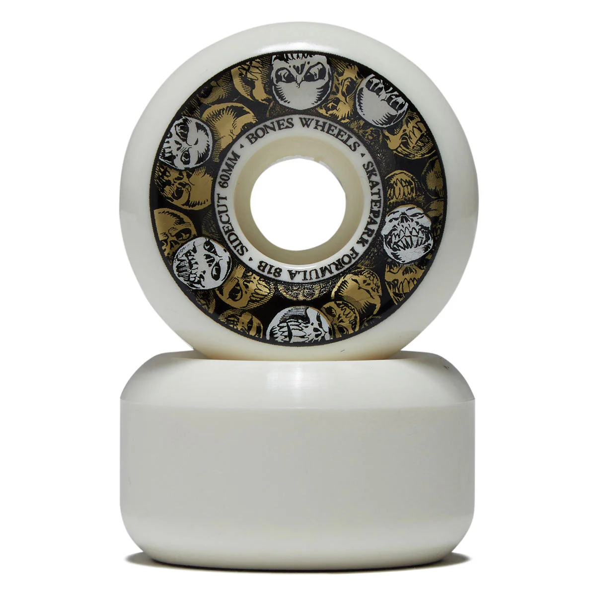 Bones SPF Sidecuts 101a V5 Sidecut Skateboard Wheels - 60mm - Image 2