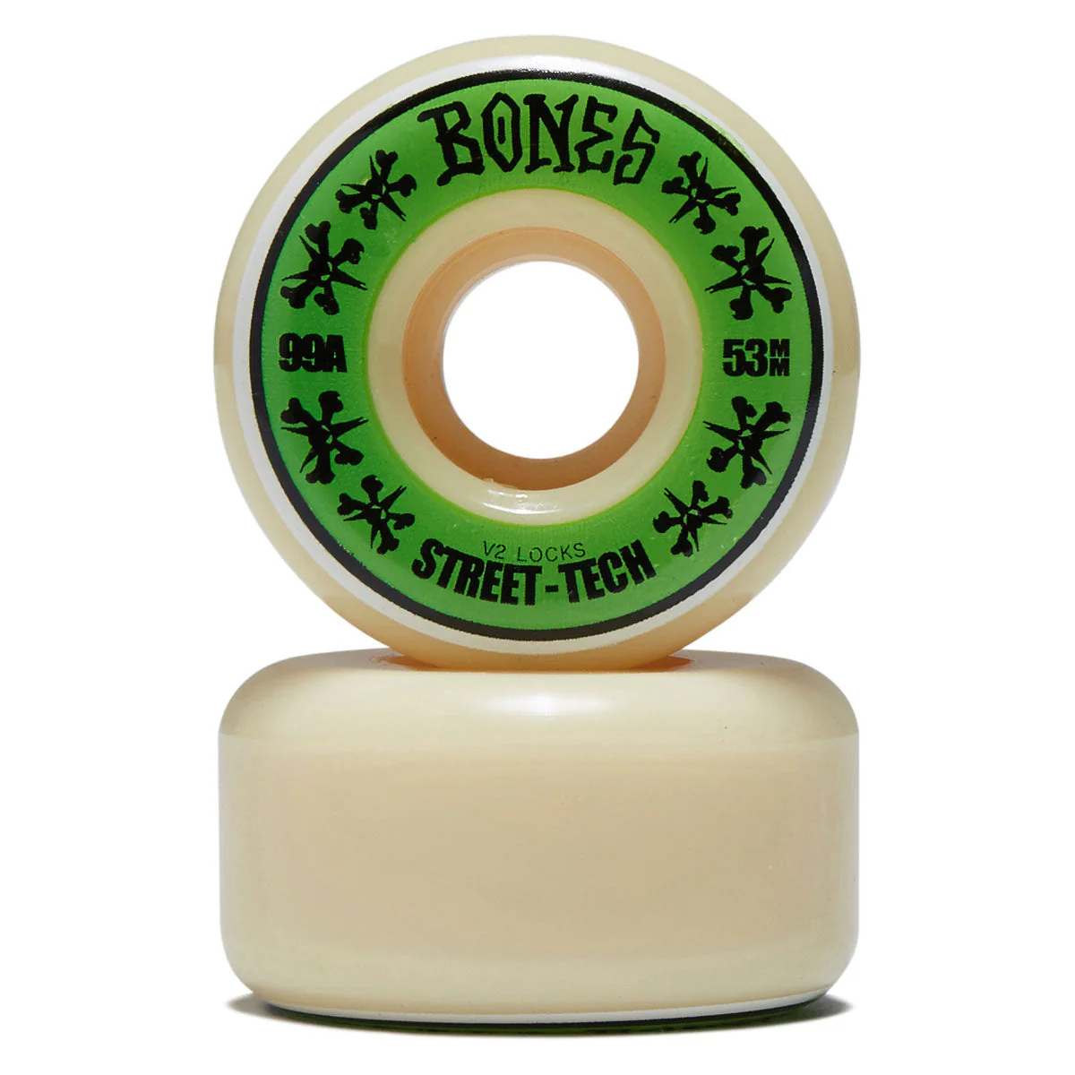 Bones STF Locks 99a V2 Locks Skateboard Wheels - 53mm - Image 2