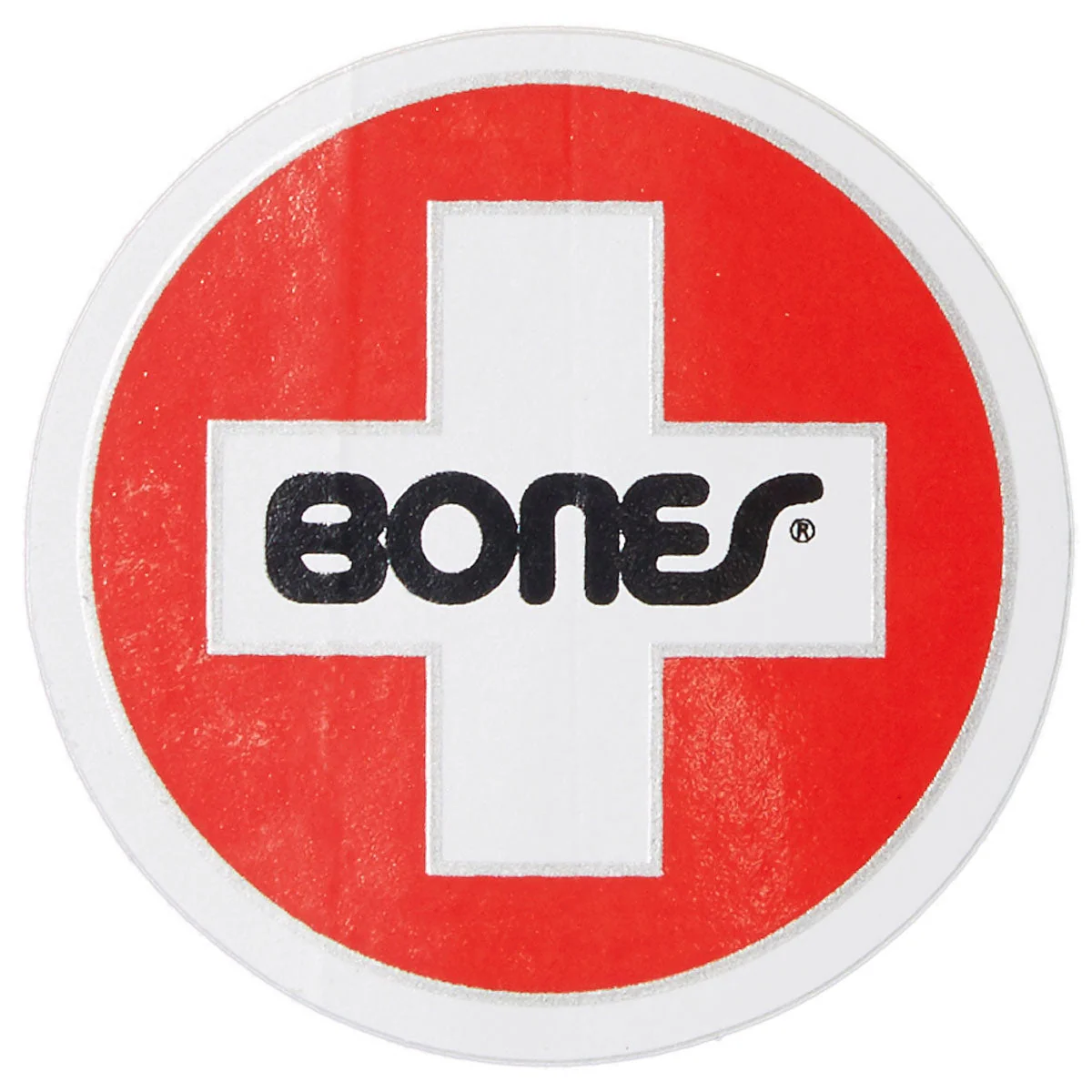 Bones Swiss Round SM Sticker - 1.75"