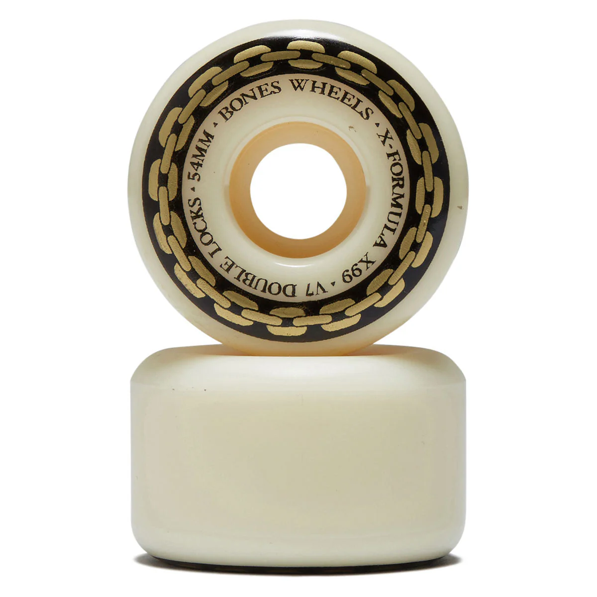 Bones X-Formula Double Locks 99a V7 Double Lock Skateboard Wheels - 54mm - Image 2