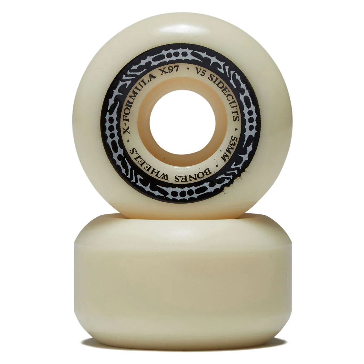 Bones X-Formula Sidecuts 97a V5 Sidecut Skateboard Wheels - 53mm - Image 2