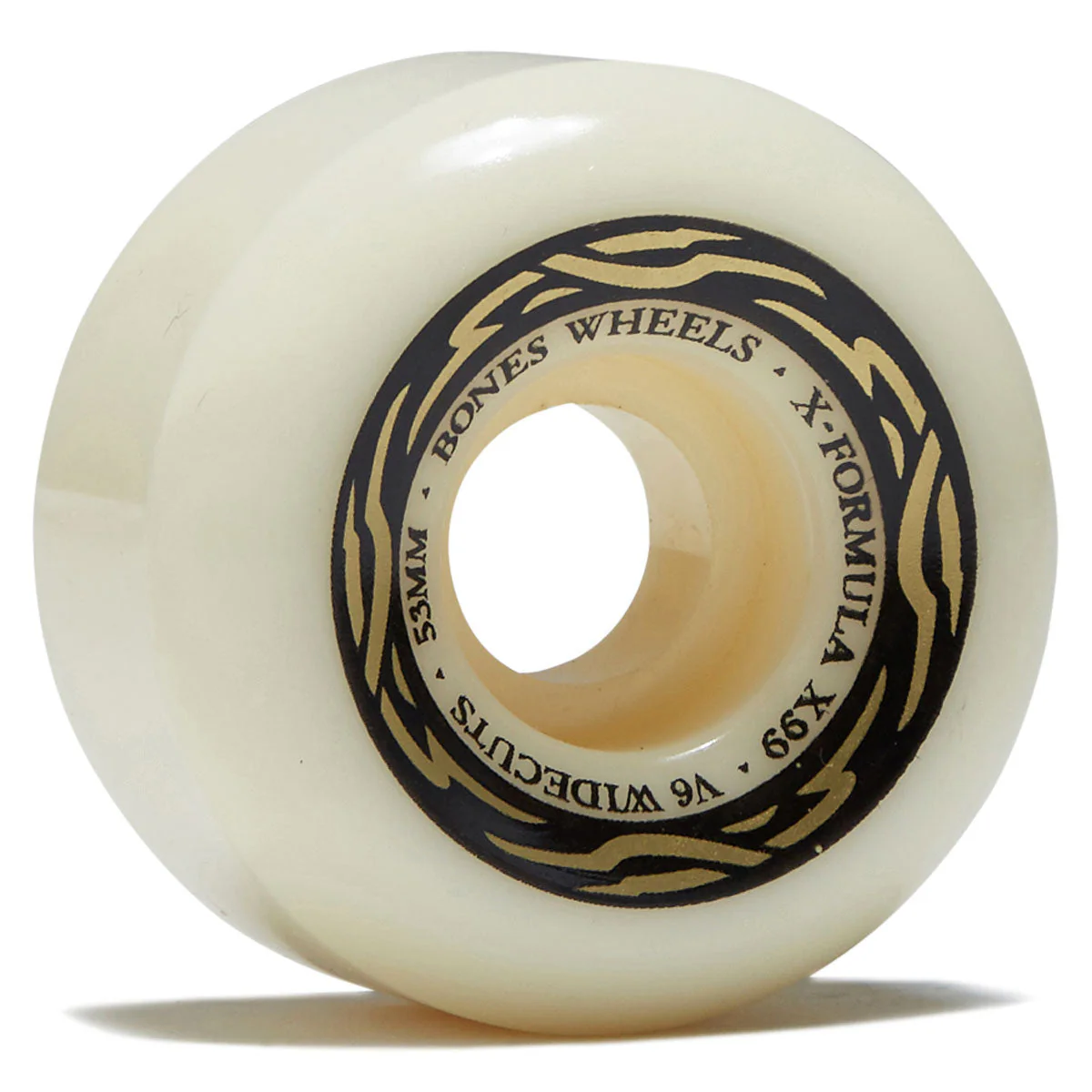 Bones X-Formula Widecuts 99a V6 Wide-Cut Skateboard Wheels - 53mm