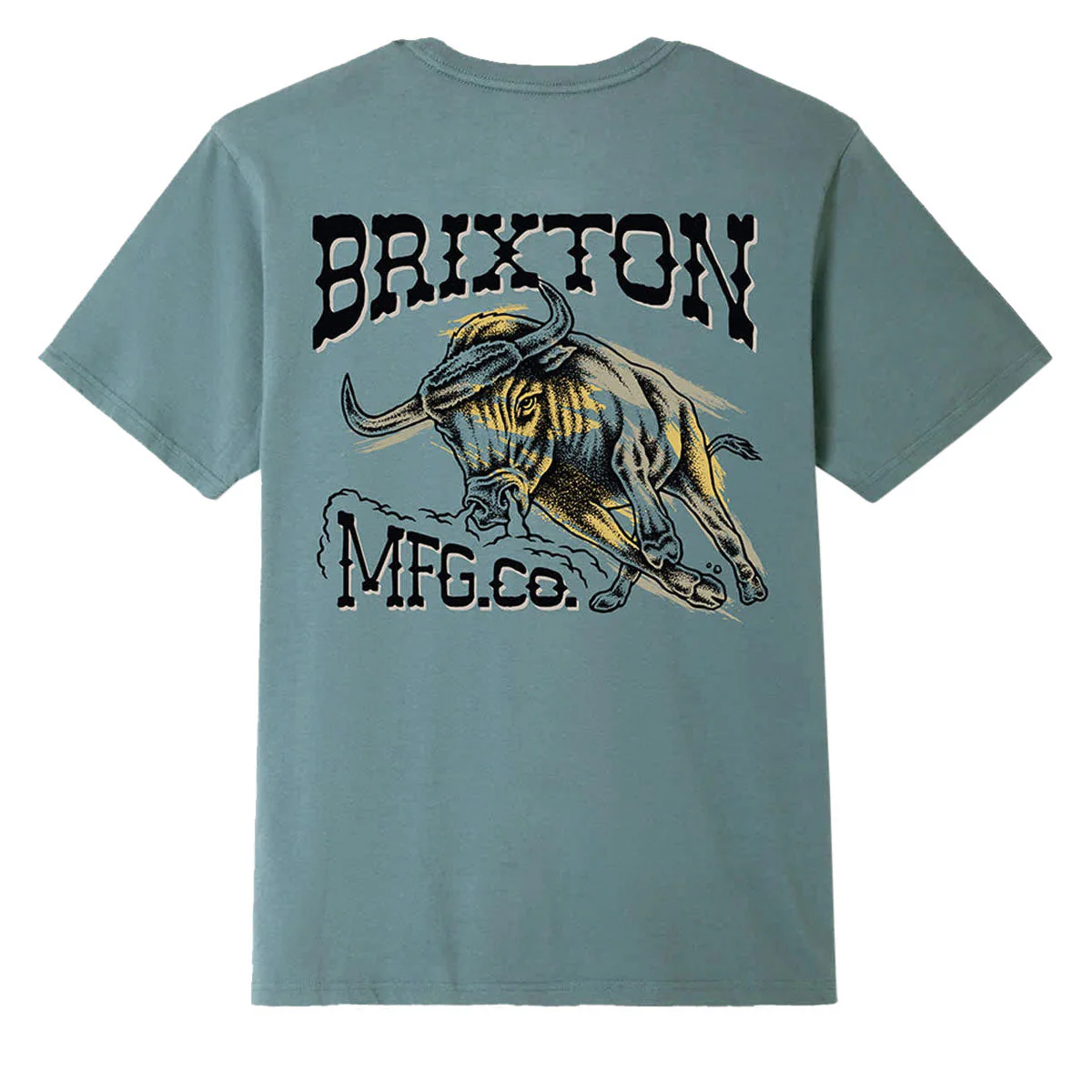 Brixton Barquero T-Shirt - Ocean Breeze