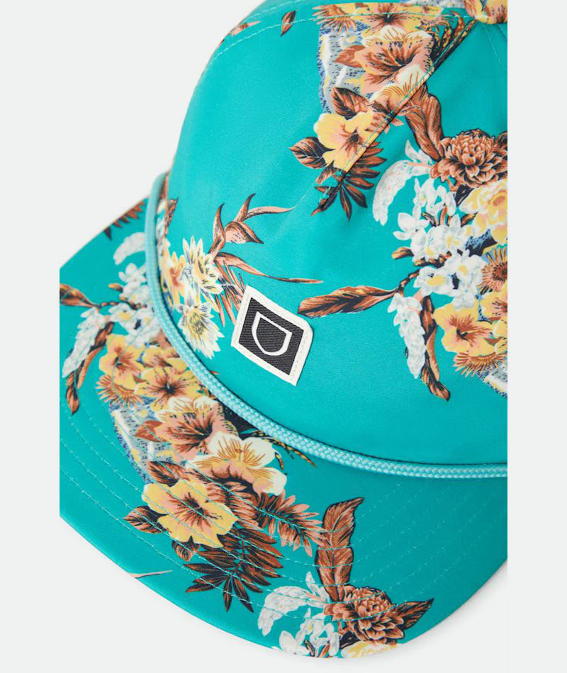 Brixton Beta Mp Water Snapback Hat - Green Haze - Image 3