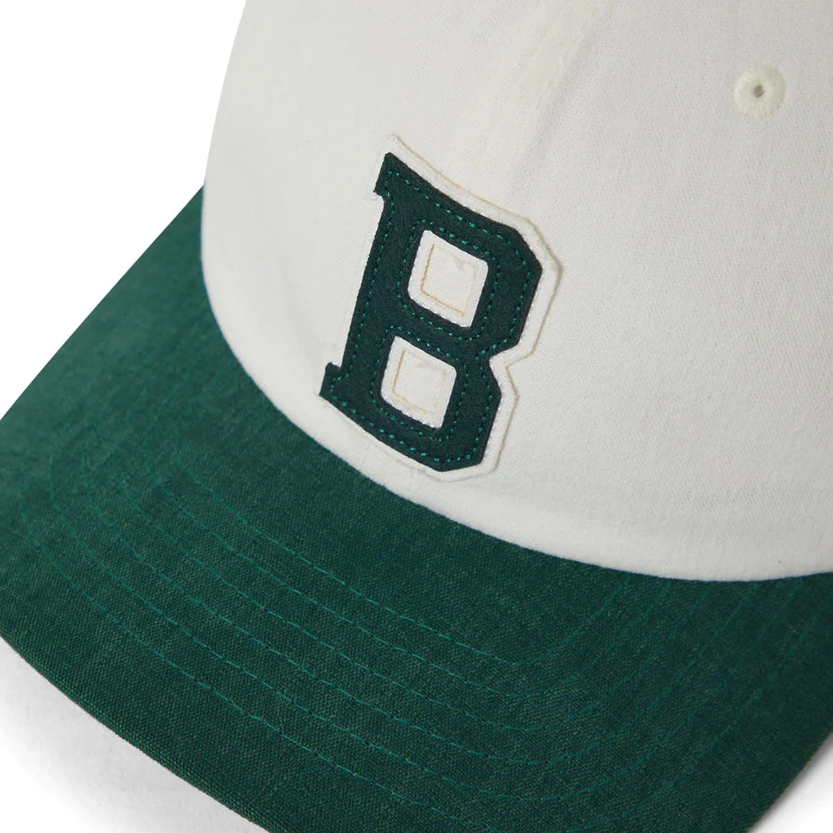 Brixton Big B MP Hat - Off White/Primal Green - Image 3