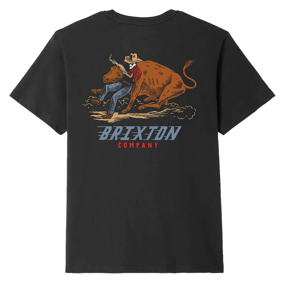 Brixton Bulldogger T-Shirt - Vintage Black