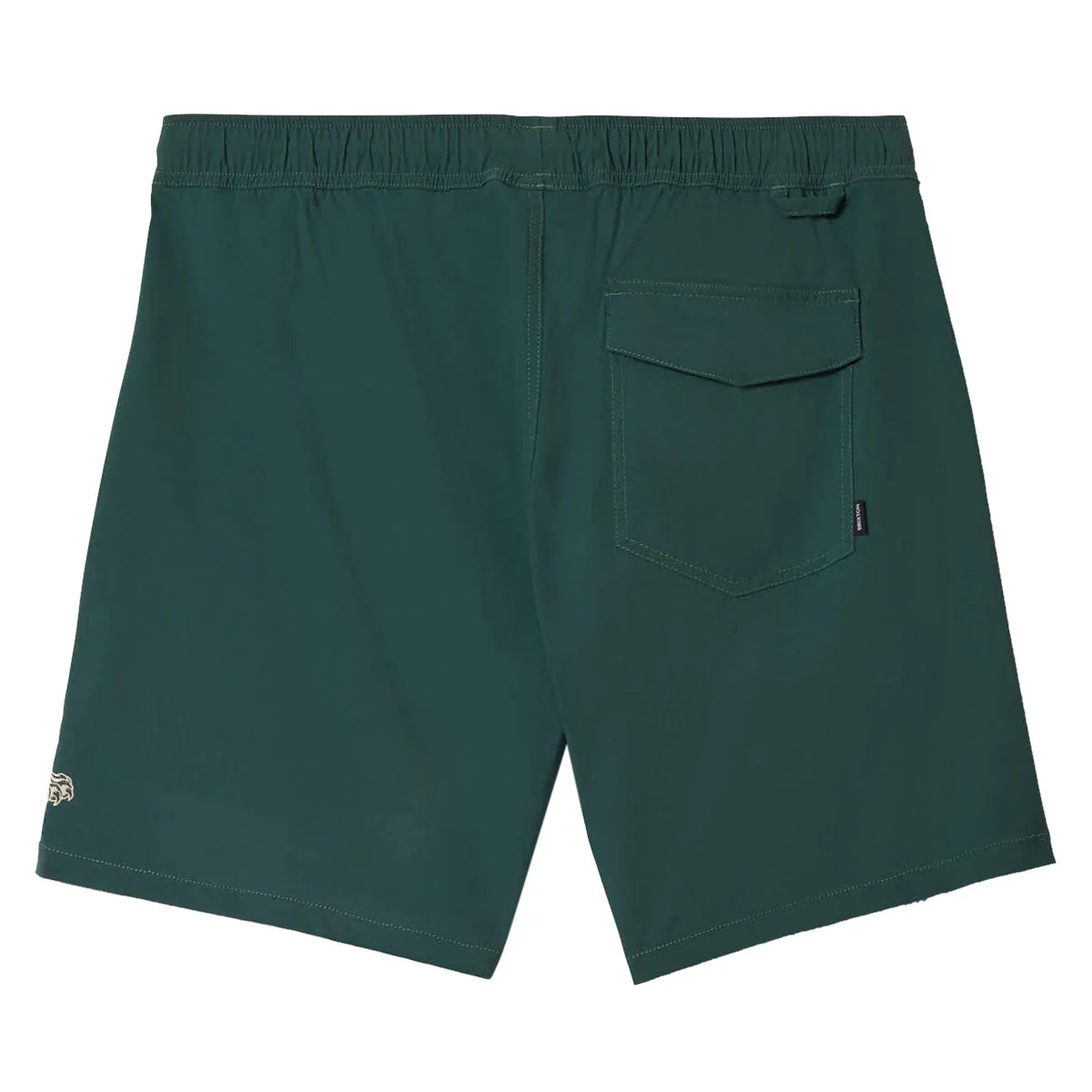 Brixton Everyday Hybrid 7" Shorts - Primal Green - Image 2