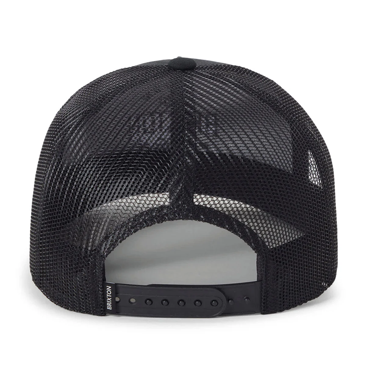 Brixton Fremont C Np Mp Trucker Hat - Black/Black - Image 2