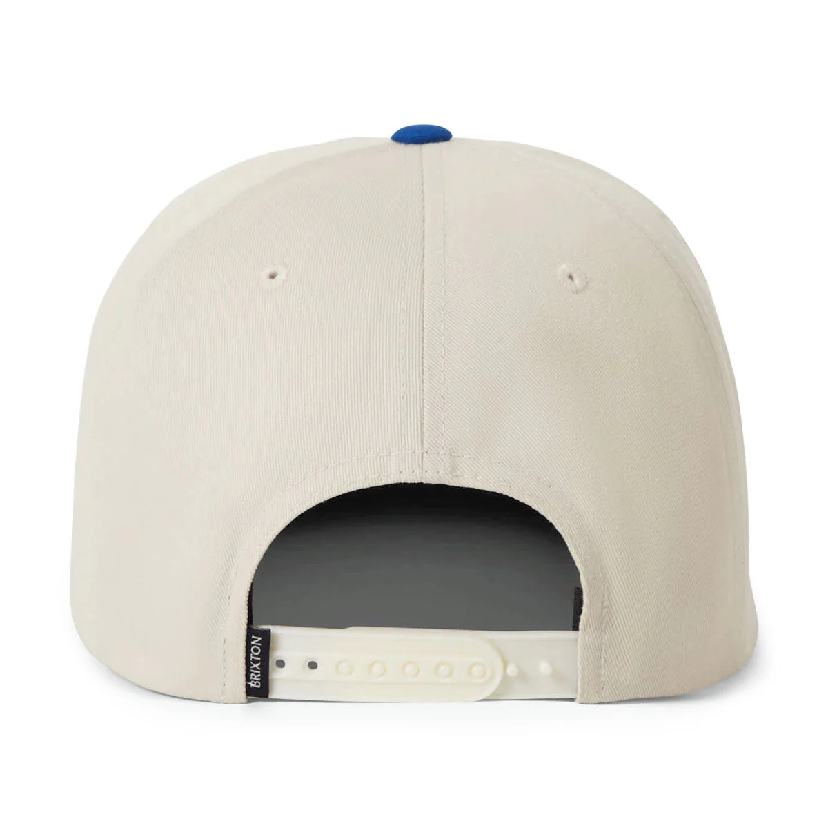 Brixton Grade HP Snapback Hat - Whitecap/Royal - Image 2