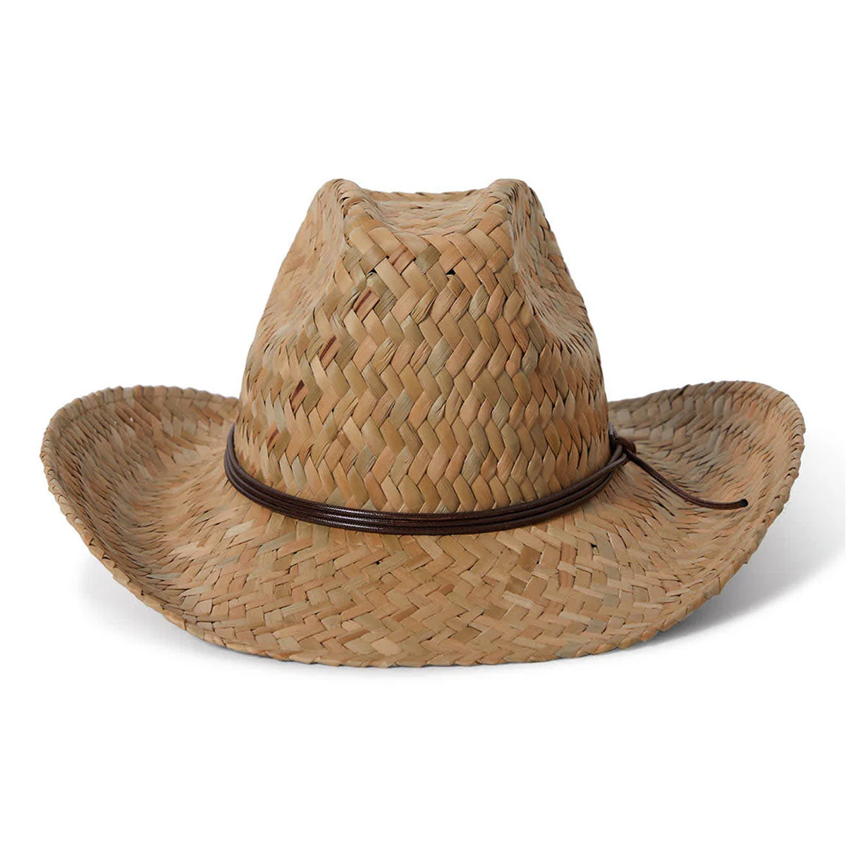 Brixton Houston II Straw Cowboy Hat - Tan - Image 2