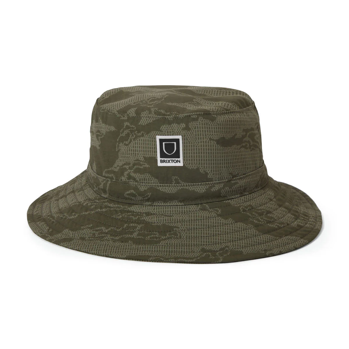 Brixton Journey Boonie Hat - Olive Tiger Camo - Image 2