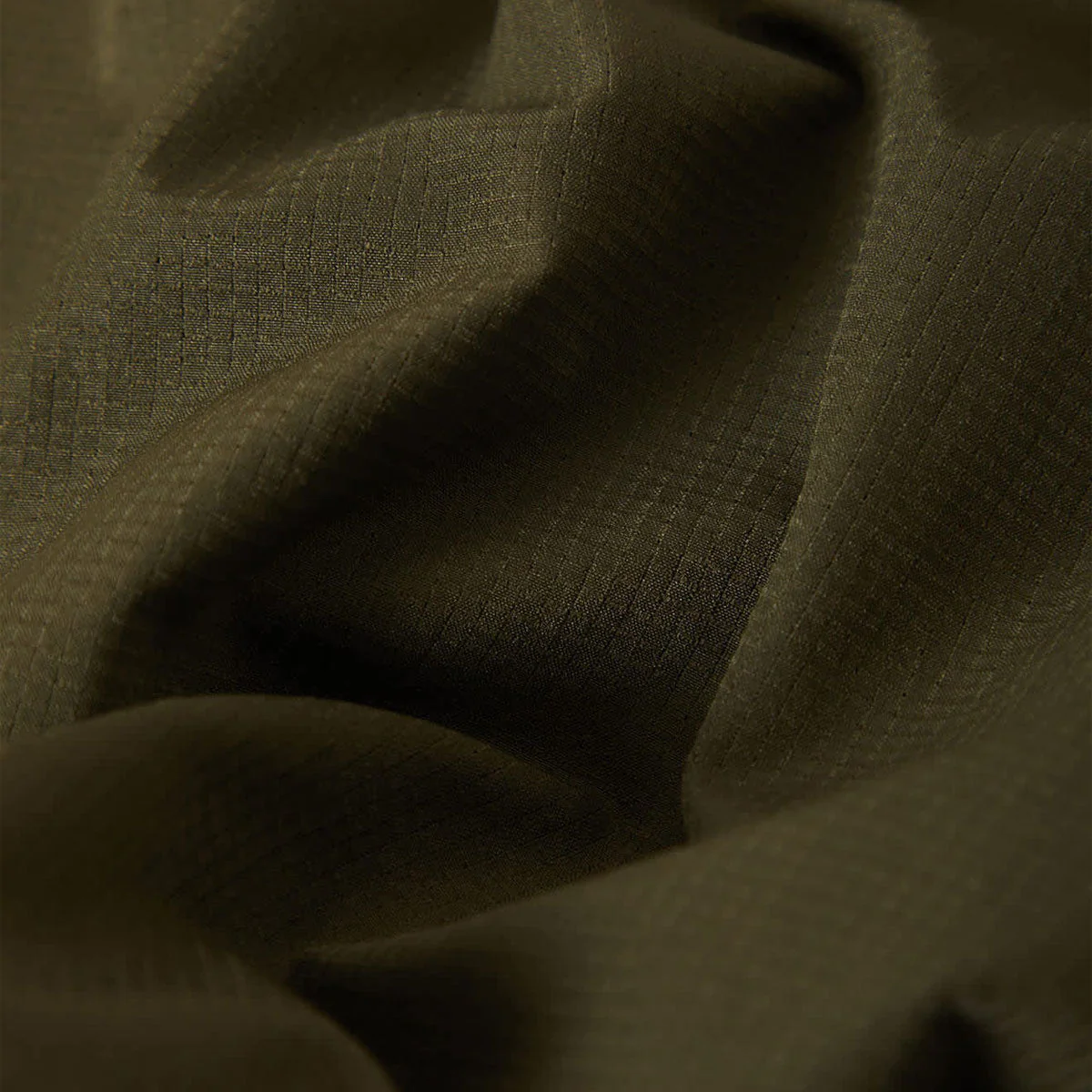 Brixton Journey Lightweight Long Sleeve Shirt - Dark Olive - Image 4