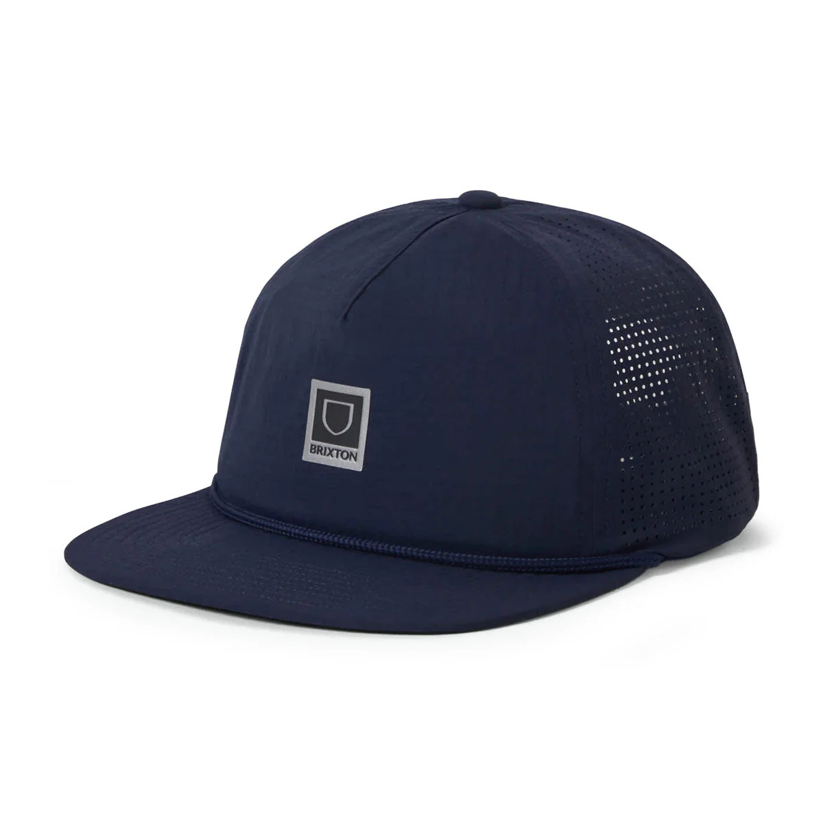Brixton Journey MP Performance Snapback Hat - Midnight Blue
