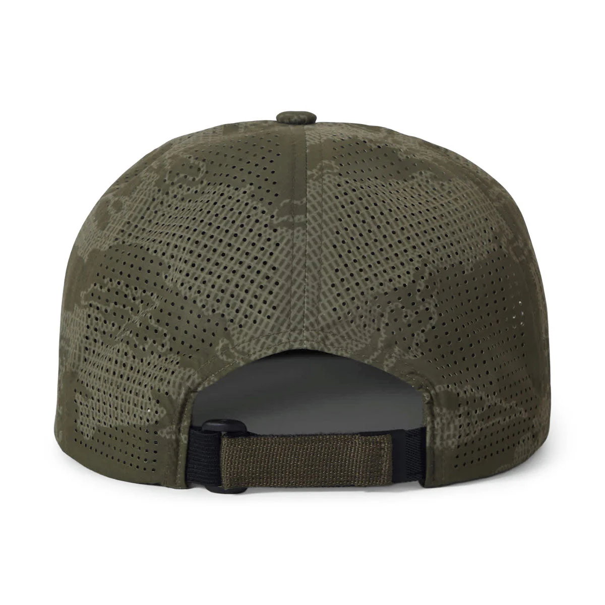 Brixton Journey MP Performance Snapback Hat - Olive Tiger Camo - Image 2