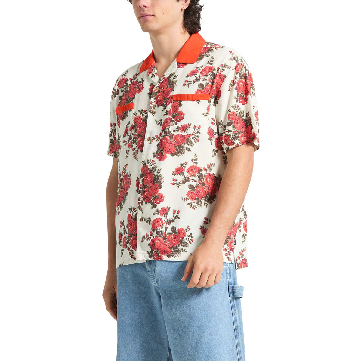 Brixton Lafayette Shirt - Rose Bud - Image 2