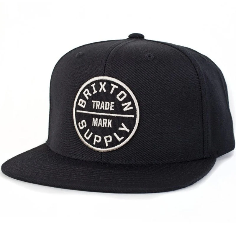 Brixton Oath III Snapback Hat - Black