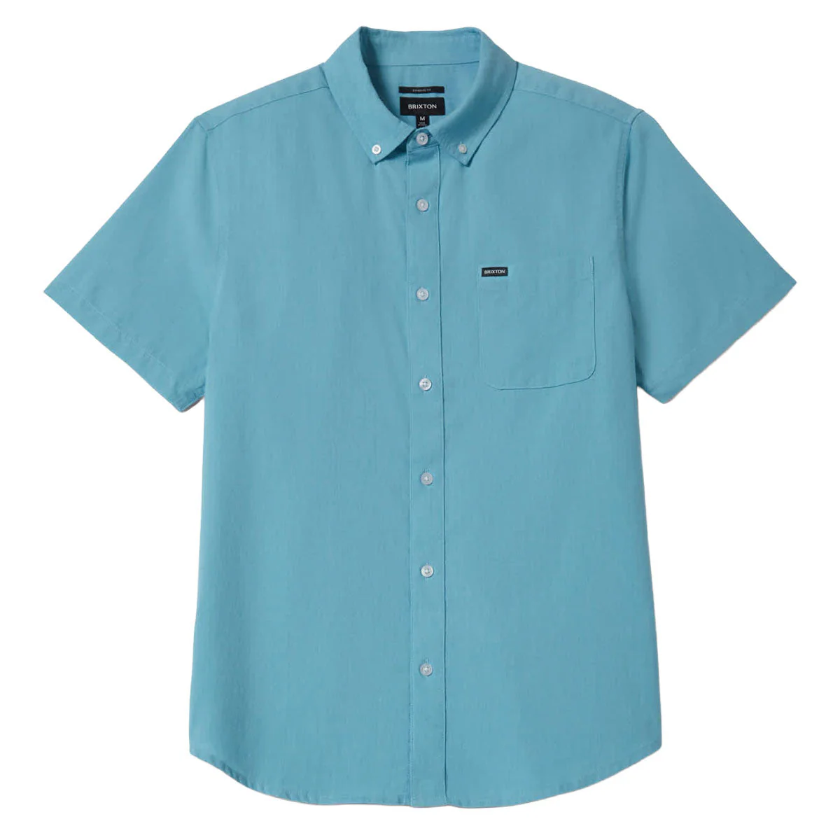 Brixton Sanford Oxford Shirt - Blue Aura - Image 3