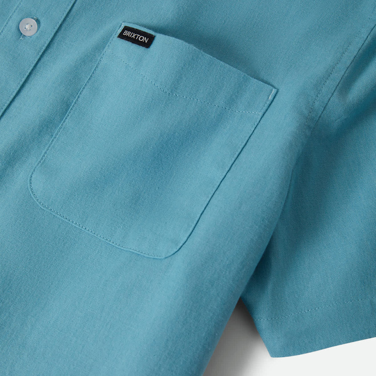 Brixton Sanford Oxford Shirt - Blue Aura - Image 4