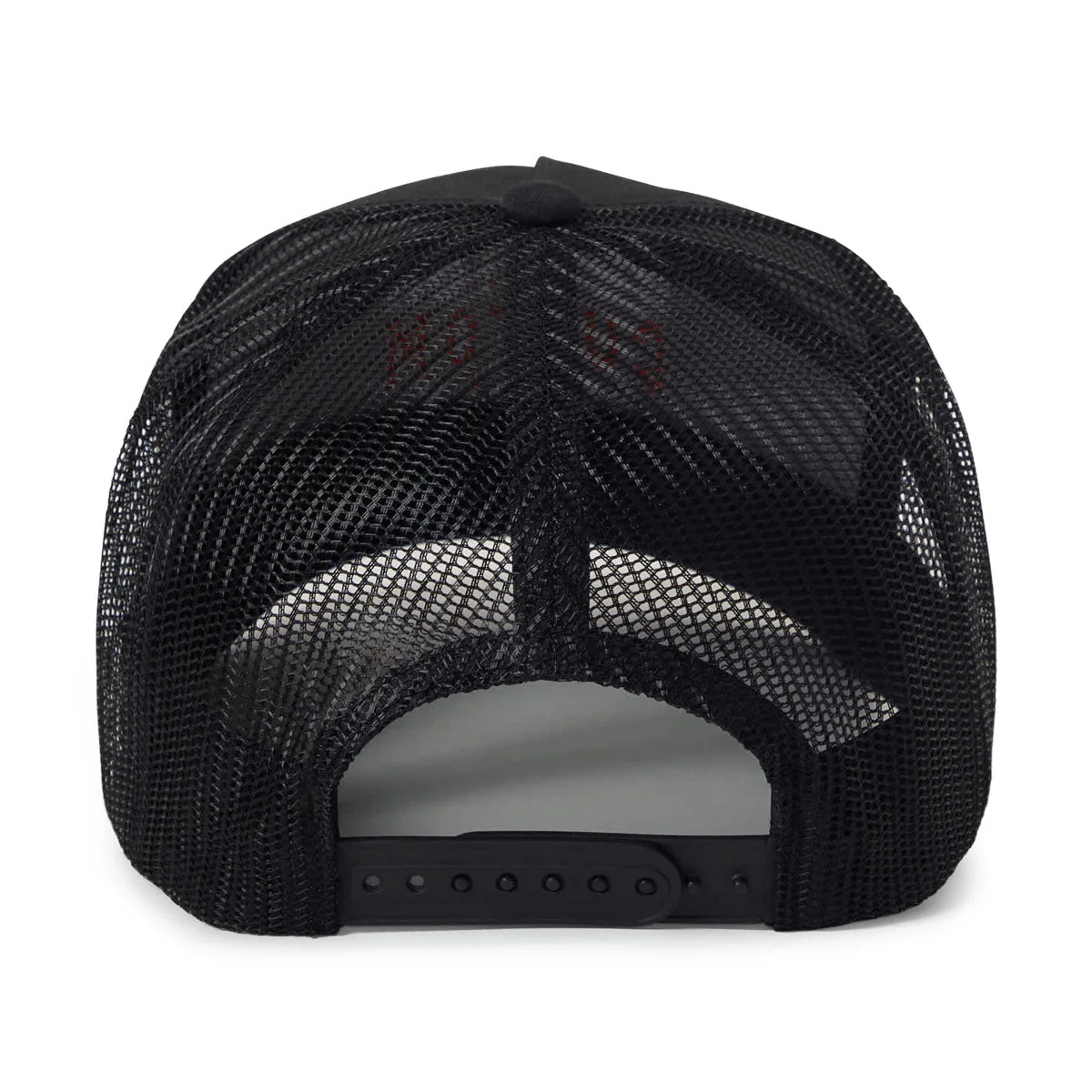 Brixton Wheaton C Netplus MP Trucker Hat - Black/Black - Image 2