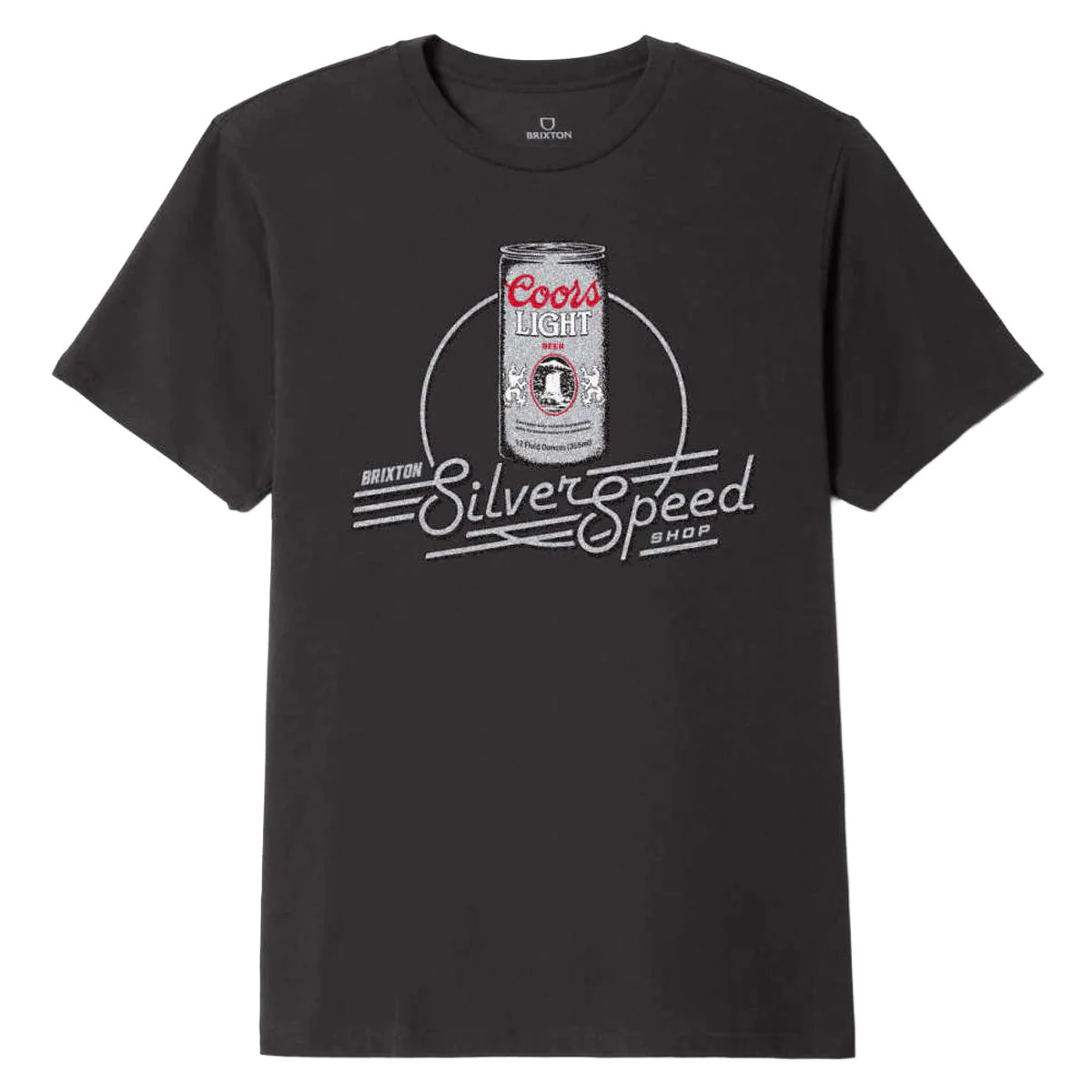 Brixton x Coors Light Caster T-Shirt - Black
