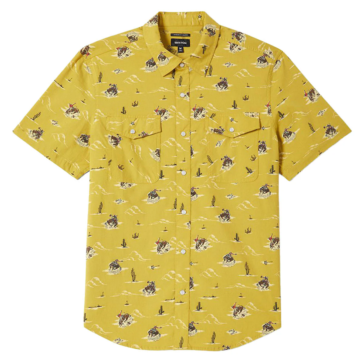 Brixton x Lone Star Shirt - Texas Gold