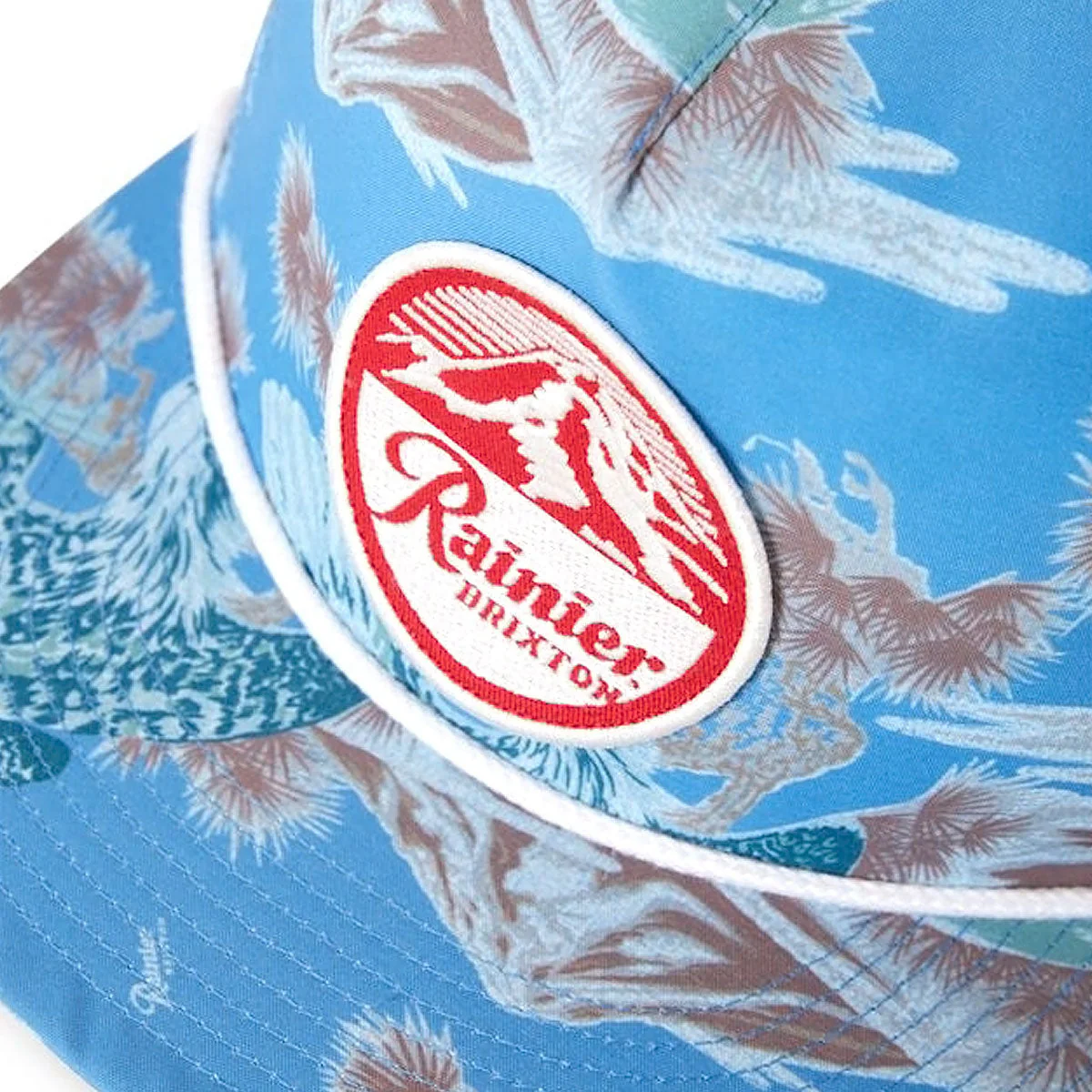 Brixton x Rainier Brixton Hp Snapback Hat - Blue Sky - Image 3
