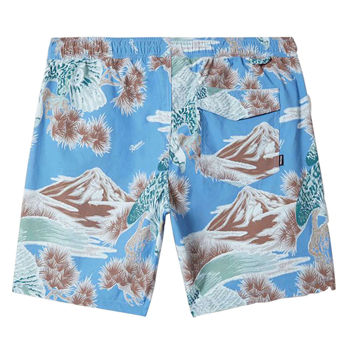 Brixton x Rainier Everyday Hybrid 7" Shorts - Blue Sky Rainier - Image 2