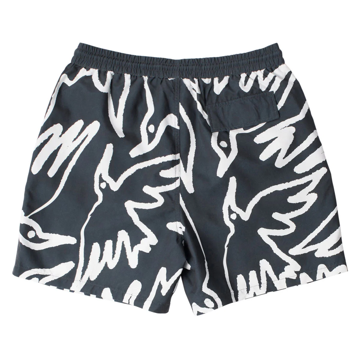 By Parra Birds Fly Free Swim Shorts - Black - Image 2