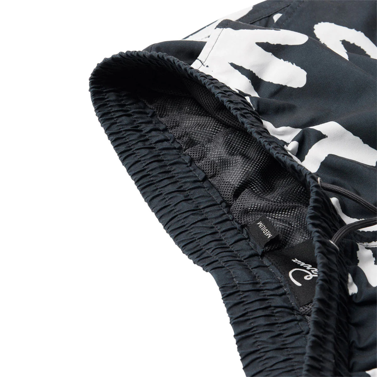 By Parra Birds Fly Free Swim Shorts - Black - Image 5