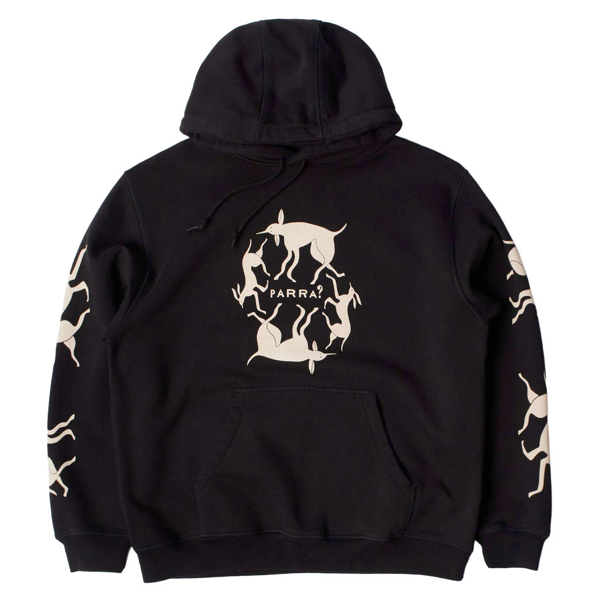 By Parra Non Grand Cafe Hoodie - Black