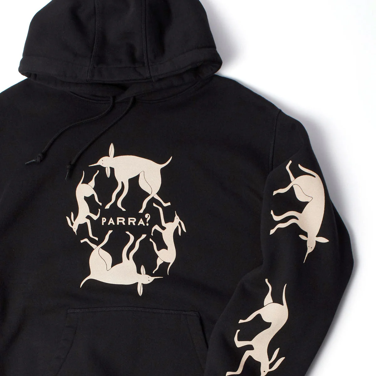 By Parra Non Grand Cafe Hoodie - Black - Image 3