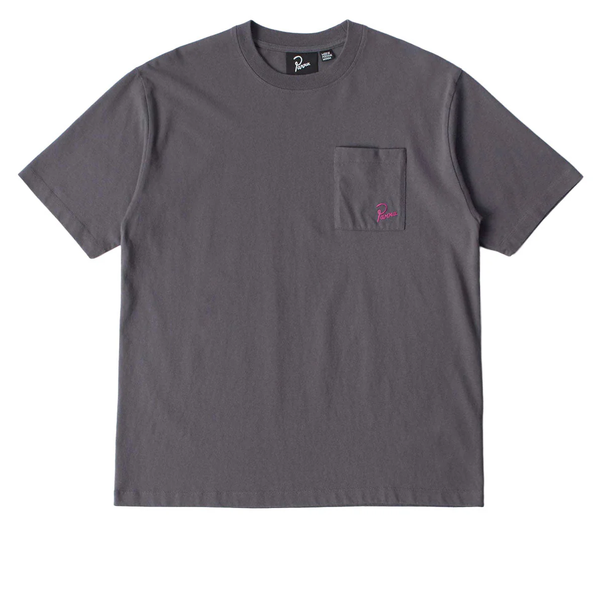 By Parra Signature Pocket T-Shirt - Grey