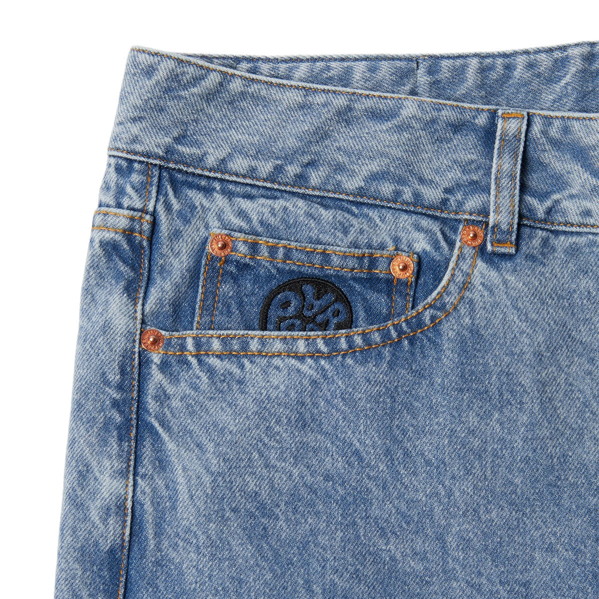 By Parra Washed Up Jeans - Washed Blue - Image 4