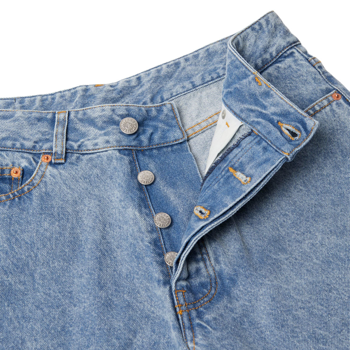 By Parra Washed Up Jeans - Washed Blue - Image 5