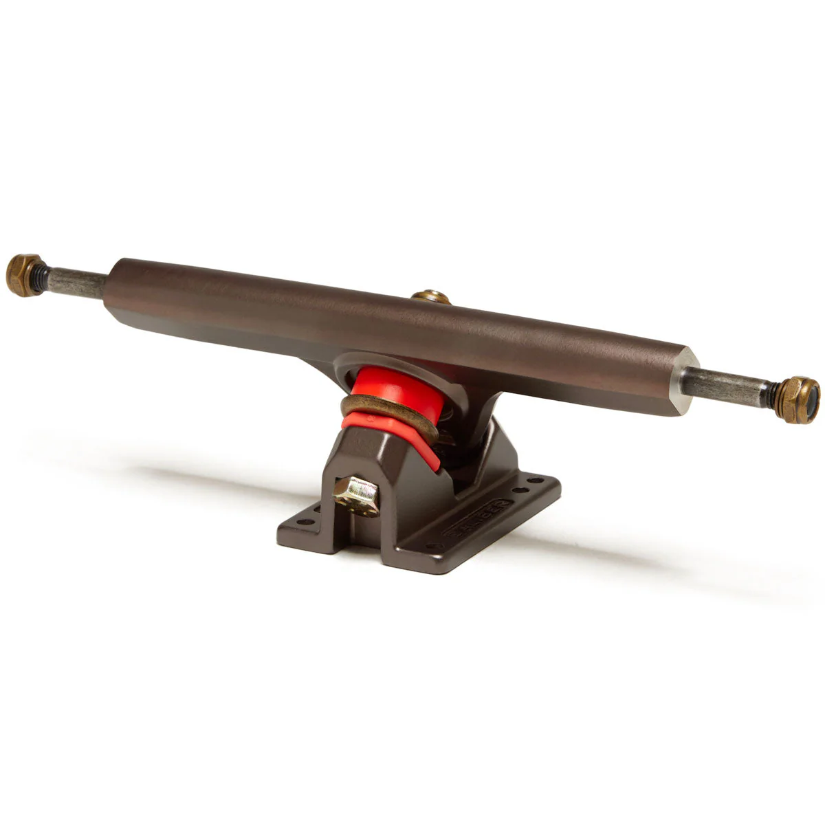 Caliber 3 Raked 10" w/shim Longboard Trucks - Bourbon 44 Degree - 184mm - Image 2