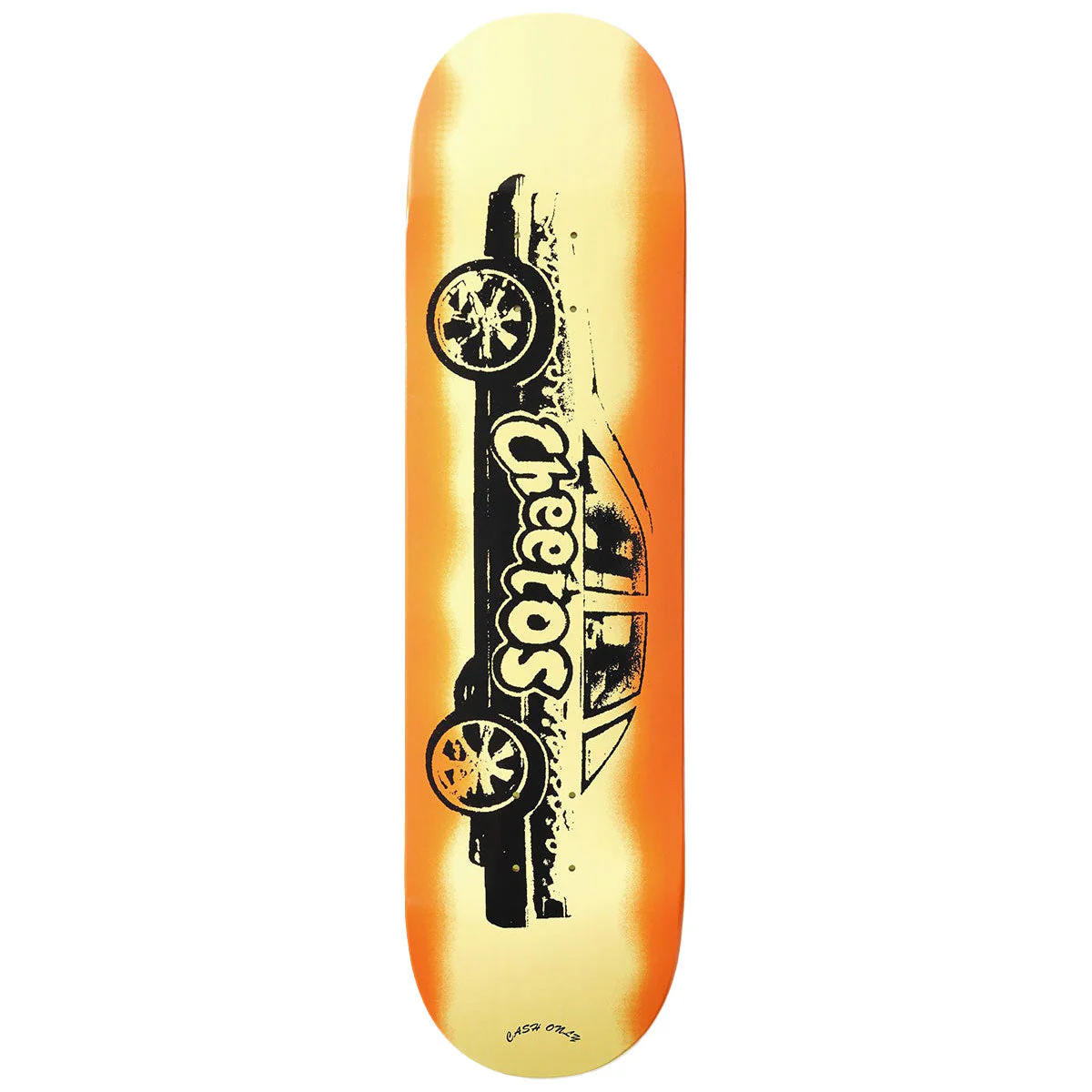 Cash Only Cheetos Skateboard Deck - Orange - 8.50"