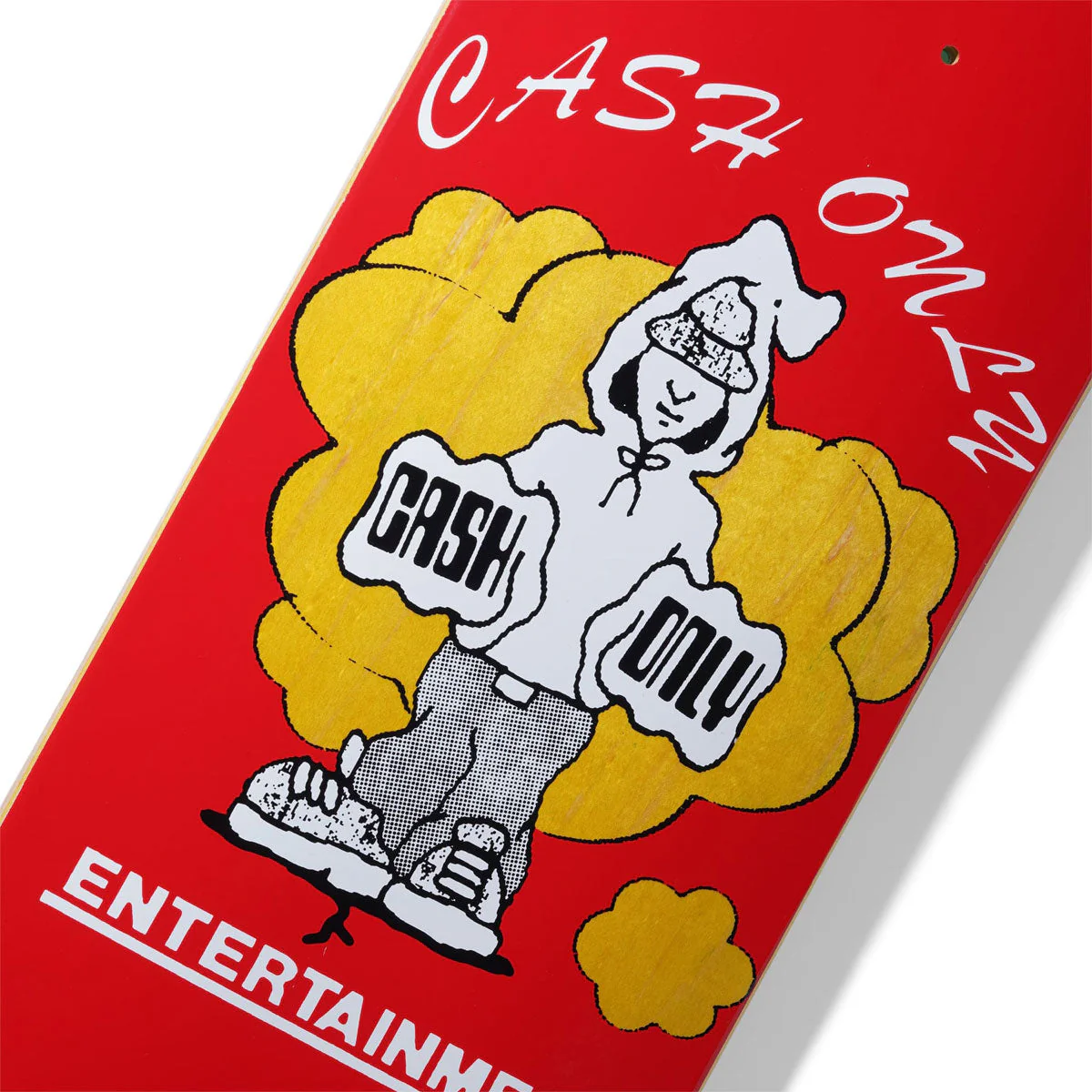 Cash Only Knuckles Skateboard Deck - 8.25" - Image 2