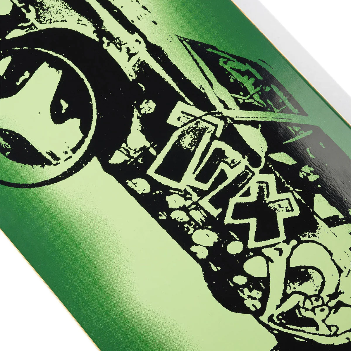 Cash Only Trix Skateboard Complete - Green - 8.50" - Image 2