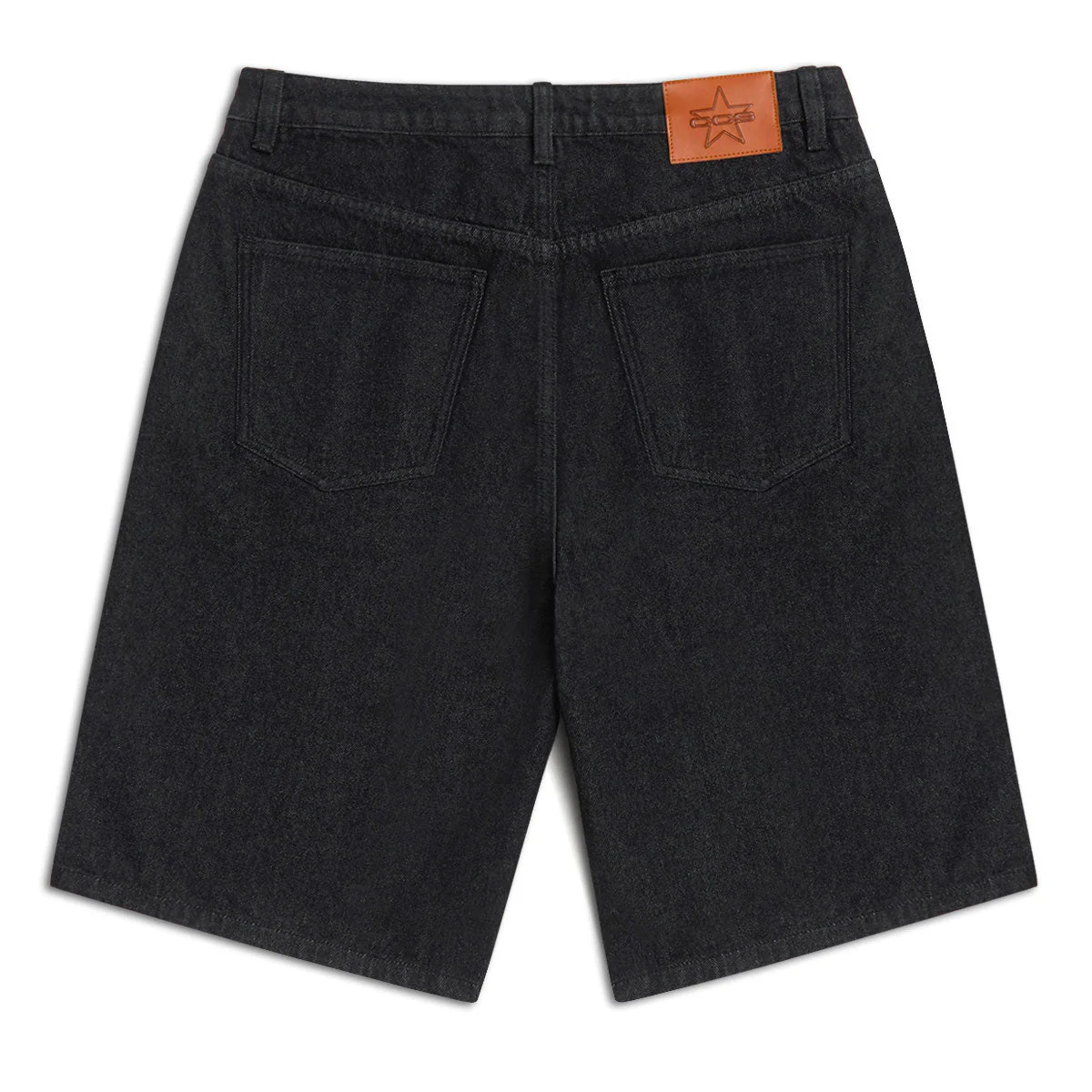 CCS 97 Star Denim Shorts - Old Black - Image 5